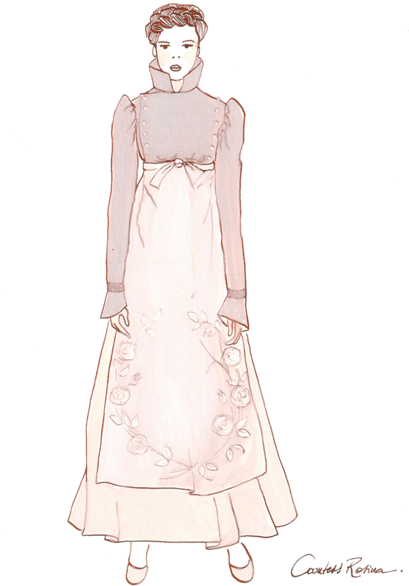 Gown Clipart (755x1024), Png Download
