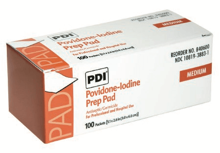 Pad, Pvp Prep Med - Box Clipart (620x596), Png Download