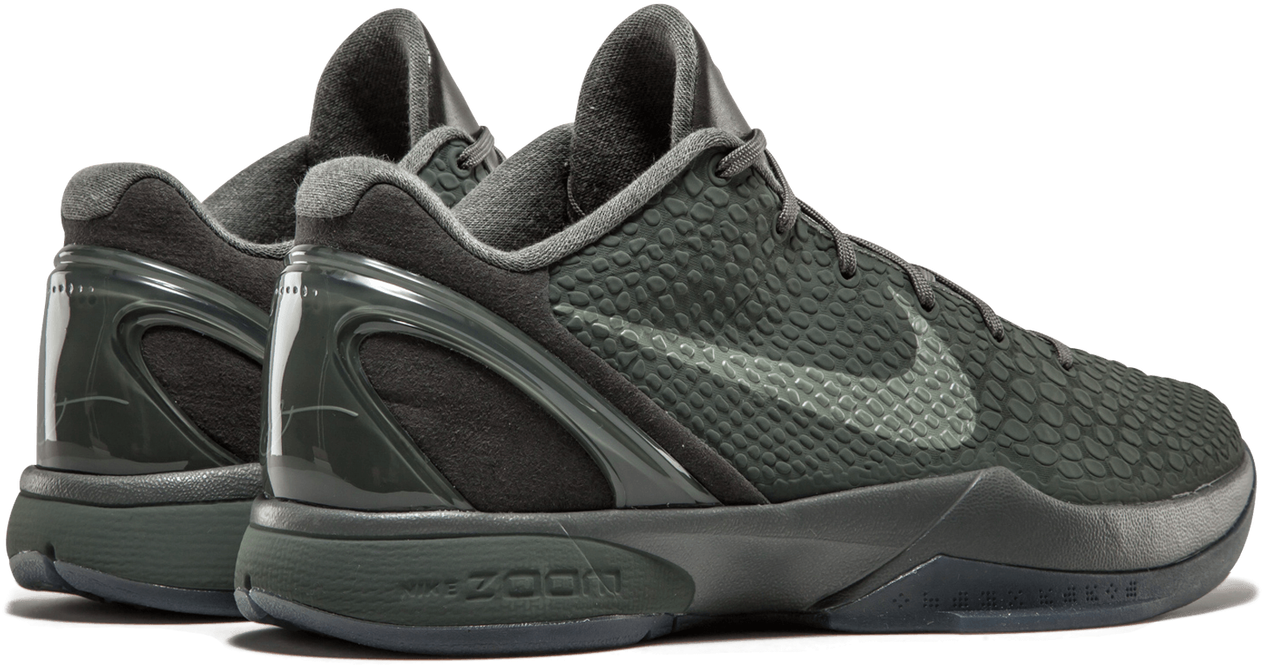 Download Nike Zoom Zoom Zoom Kobe 6 Ftb Fade To Black Sneakers Clipart Png Download PikPng