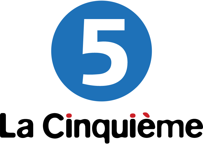 Cinquieme La Tv Logo Vector - Graphic Design Clipart (800x567), Png Download