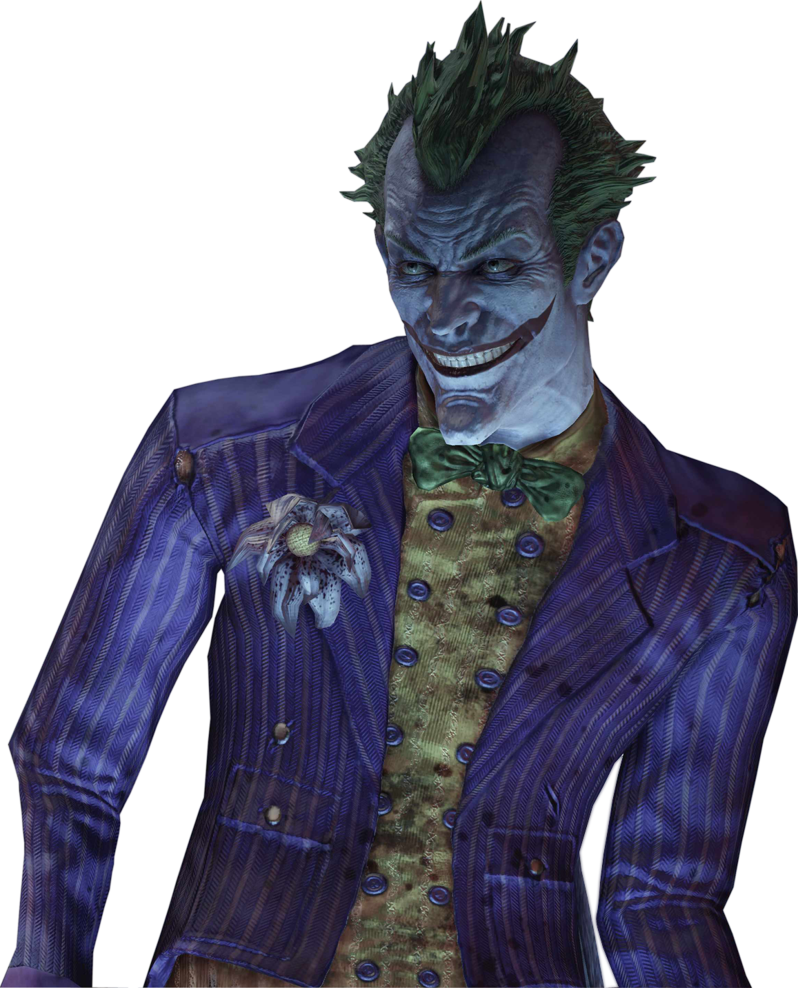 Joker Batman Arkham Asylum Png , Png Download - Batman Arkham Knight Joker Png Clipart (1157x1433), Png Download