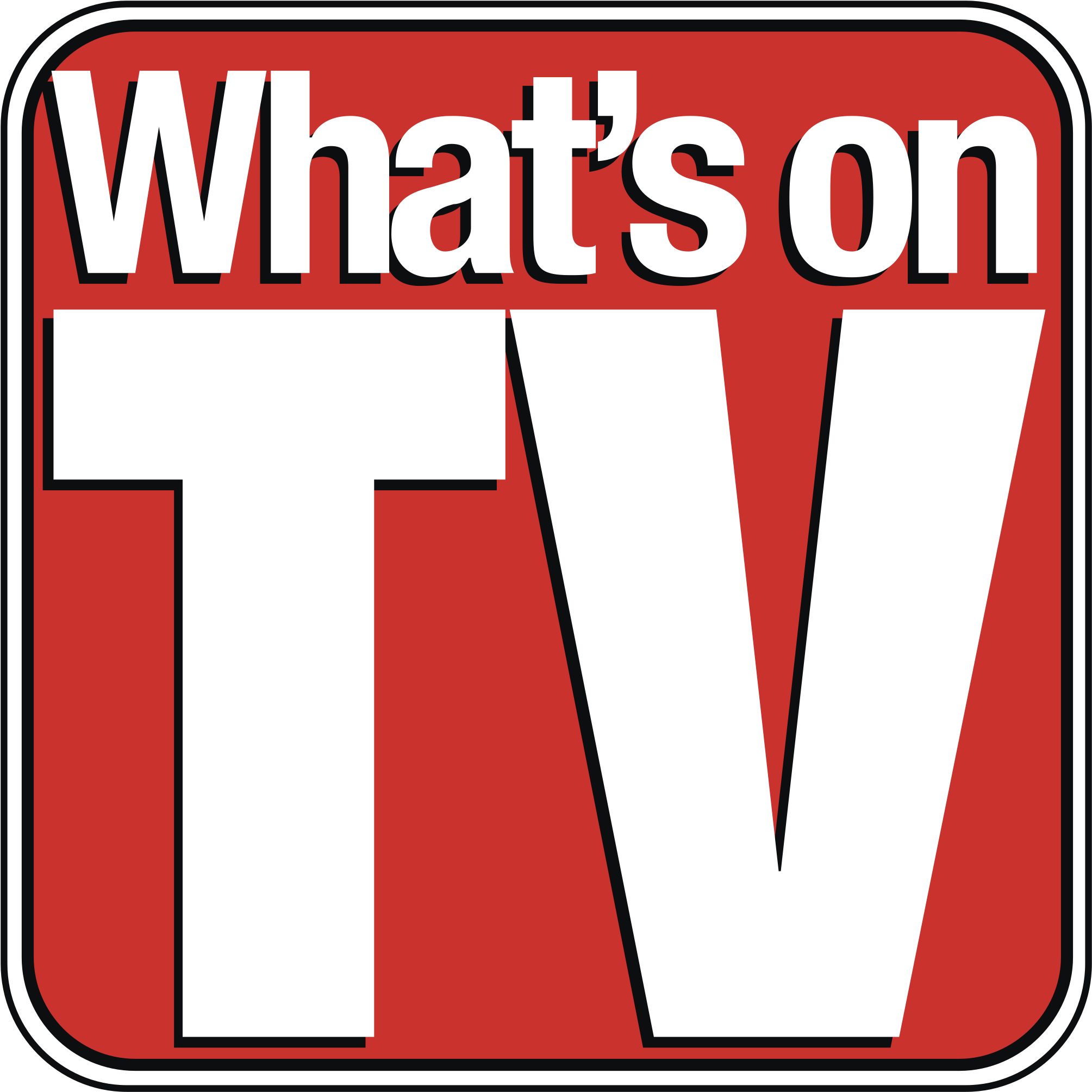 What's On Tv Logo Png Transparent - Whats On Tv Logo Clipart (2400x2400), Png Download