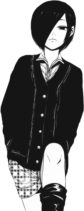 Tokyo Ghoul Manga Transparent Clipart (500x728), Png Download