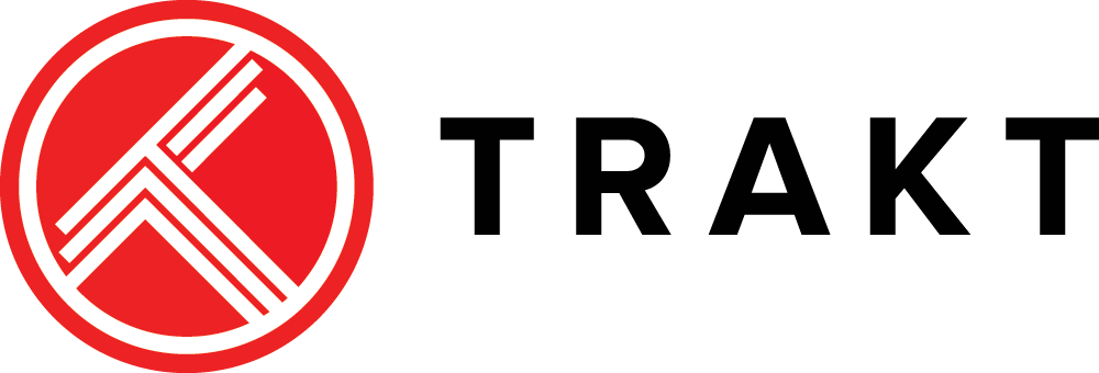 Trakt Wide Red Black - Trakt Tv Logo Clipart (1000x340), Png Download