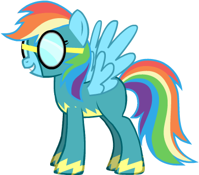 My Little Pony Friendship Is Magic Images My Rainbow - My Little Pony Rainbow Dash Unicorn Clipart (830x650), Png Download