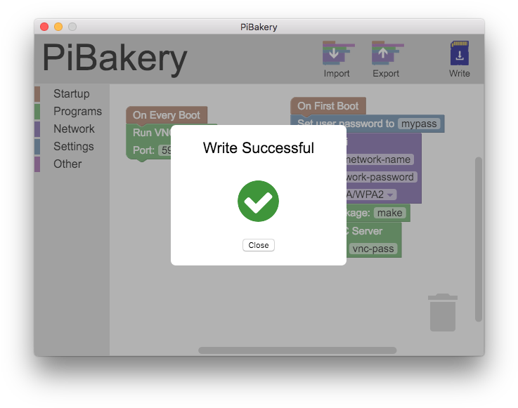 Once Pibakery Has Finished Writing To Your Sd Card, - Write Sd Card Raspbian Clipart (752x592), Png Download