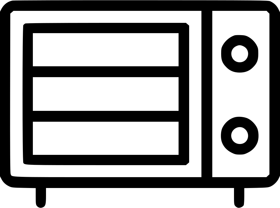 Oven Svg Png Icon Free Download - Icon Clipart (980x728), Png Download