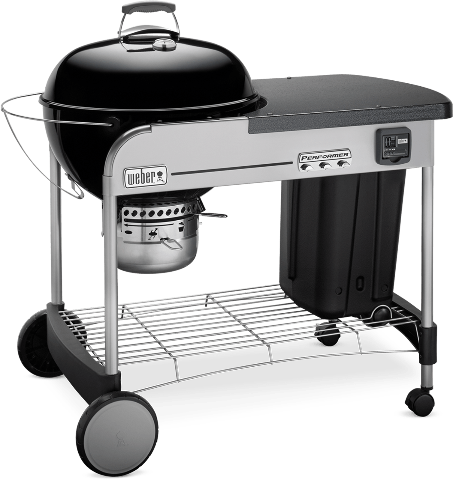 Weber 22” Performer Premium - Weber Performer Premium Clipart (1800x1800), Png Download