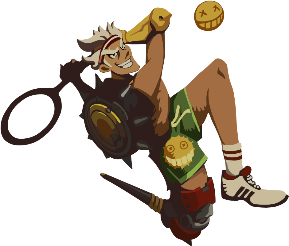 Tennis Junkrat Clipart (1000x1000), Png Download