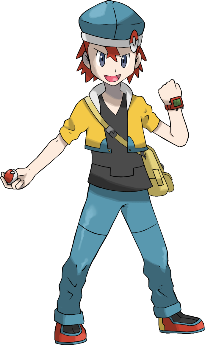 Pokemon Trainers Png - Pokemon Trainer Fanart Png Clipart (689x1158), Png Download