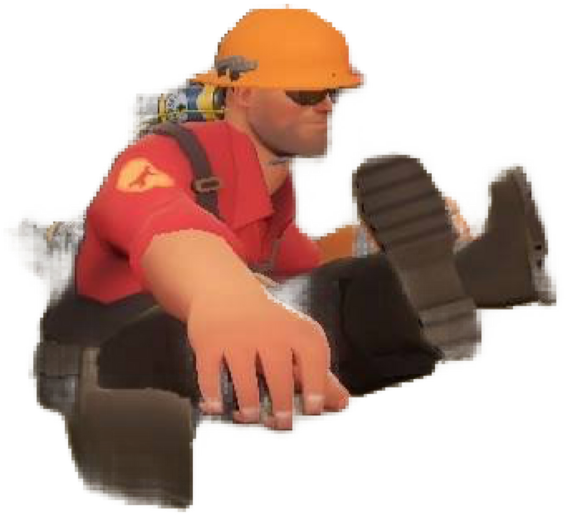 Jumping Engineer Png - Sitting Clipart (728x728), Png Download