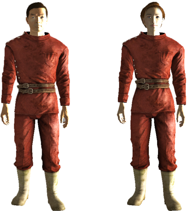 Mobius' Scrubs - Dirty Pre War Businesswear Clipart (724x724), Png Download