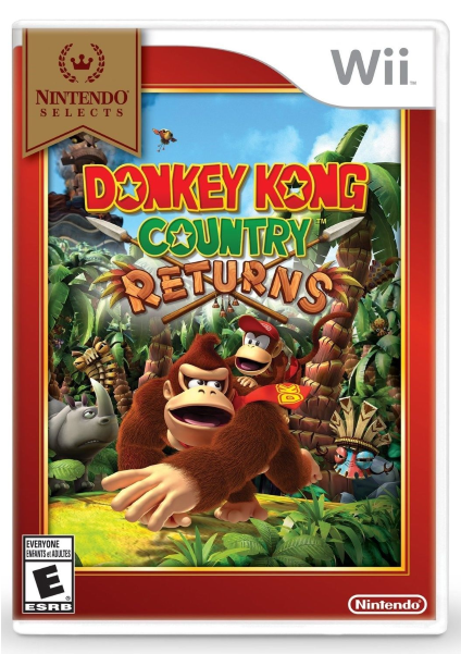 Donkey Kong Country Returns Poster Clipart (600x600), Png Download