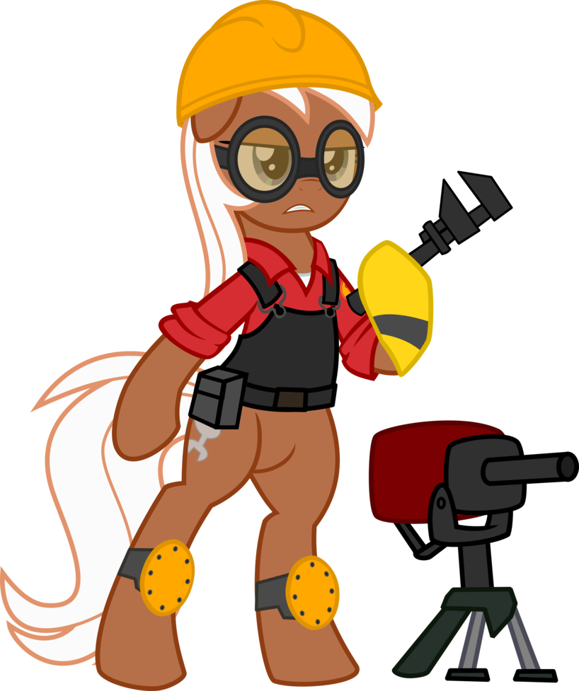 Engineer Clipart Engineer Equipment - Tf2 Engineer Swing - Png Download (818x977), Png Download