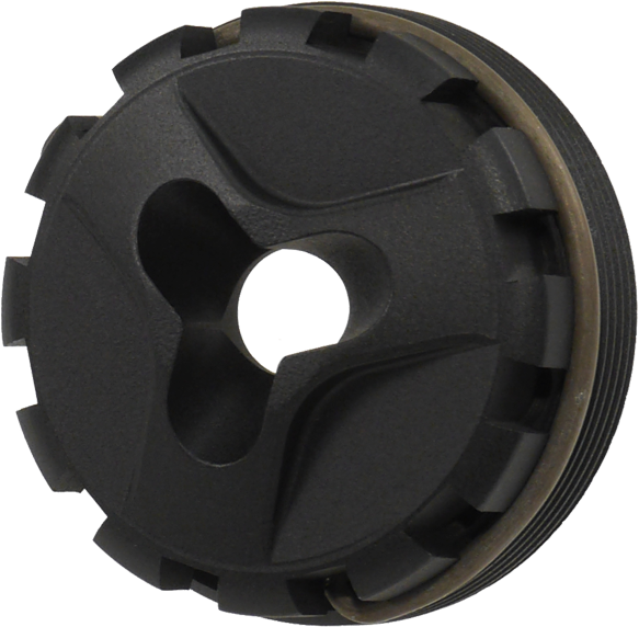 Picture Of Griffin Armament Alpha 22 Cal Front Cap - Circle Clipart (600x600), Png Download