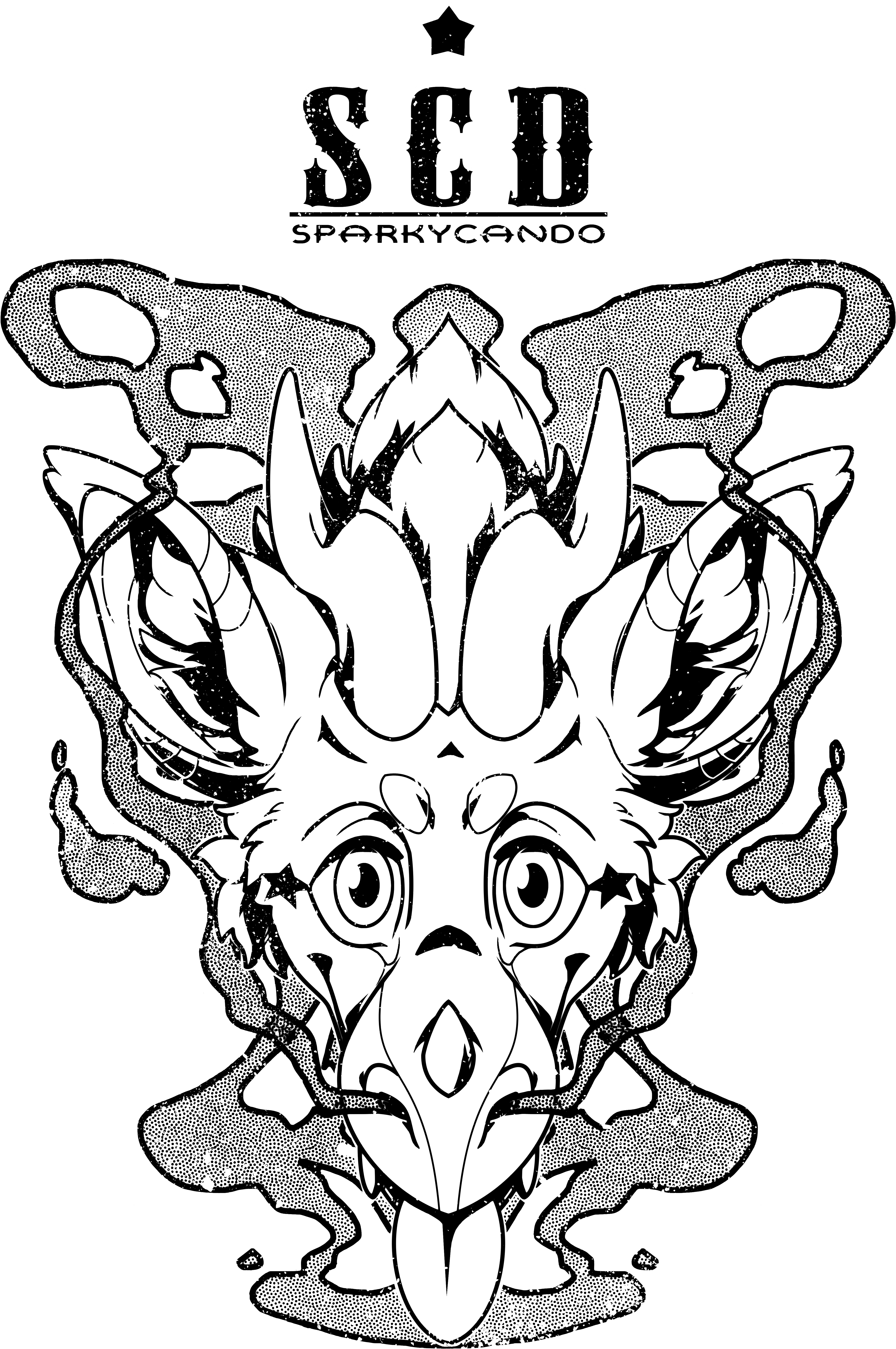 Dragon Smoke Clipart (4500x6799), Png Download