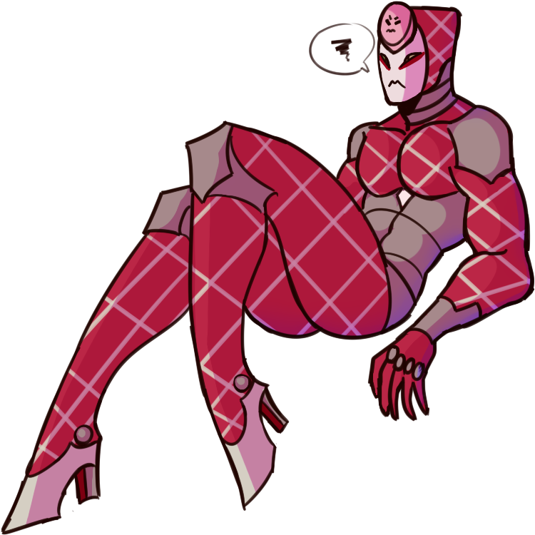 Please Consider King Crimson But With Heels - Cartoon Clipart (794x780), Png Download