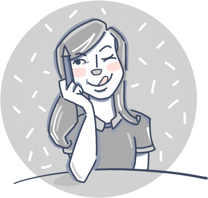 Black And White Download Marble Drawing Realistic - Cartoon Clipart (691x657), Png Download