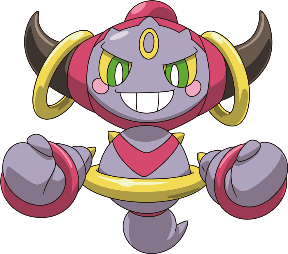 Hoopa Png - Worst Pokemon Movie Clipart (1100x873), Png Download