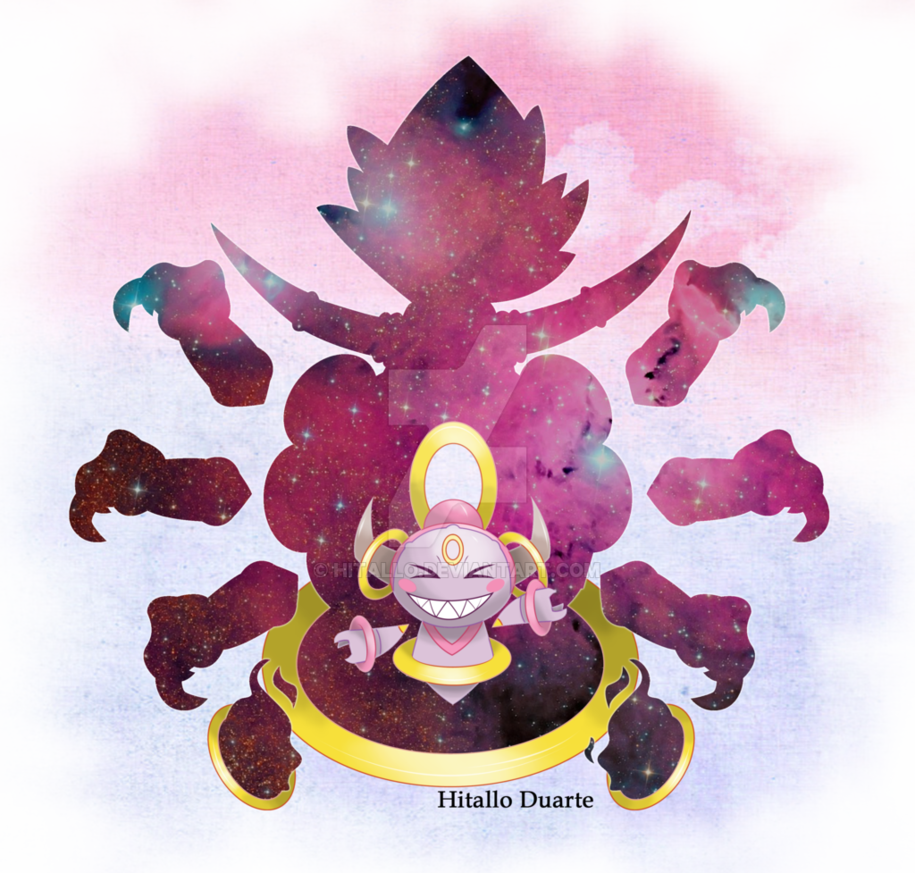 Photo Hoopa By Hitallo-d88i67f Zpsfpbqkbgd - Pokemon Legendario Con Anillos Clipart (915x873), Png Download