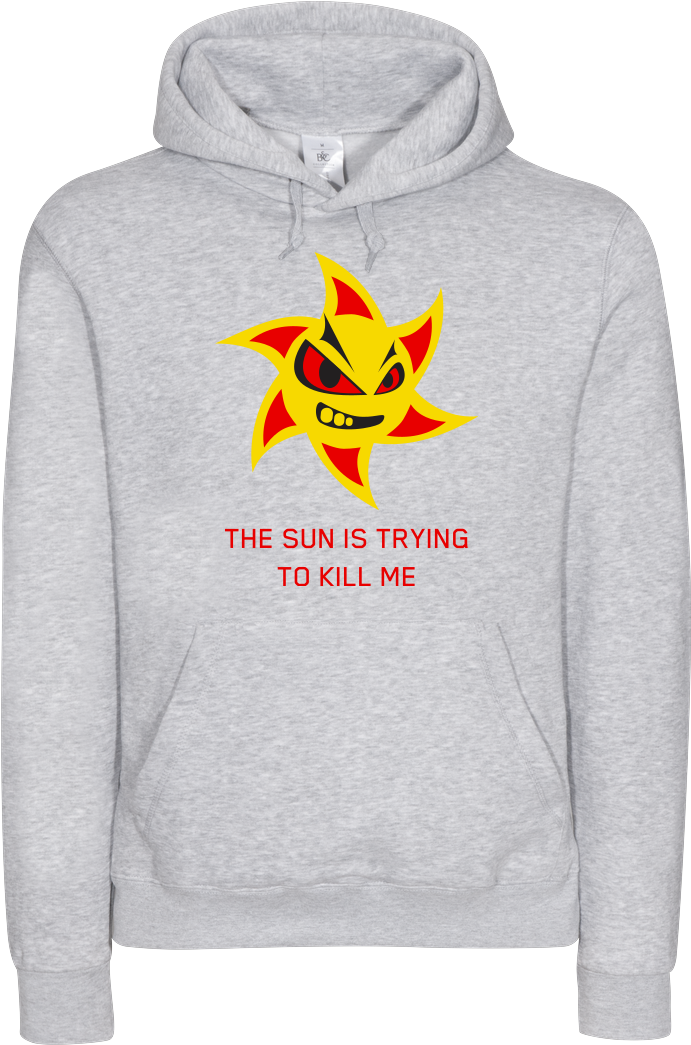 The Sun Is Trying To Kill Me Sweatshirt B&c Hooded - Loyalty Is Royalty Couple Clipart (1044x1044), Png Download