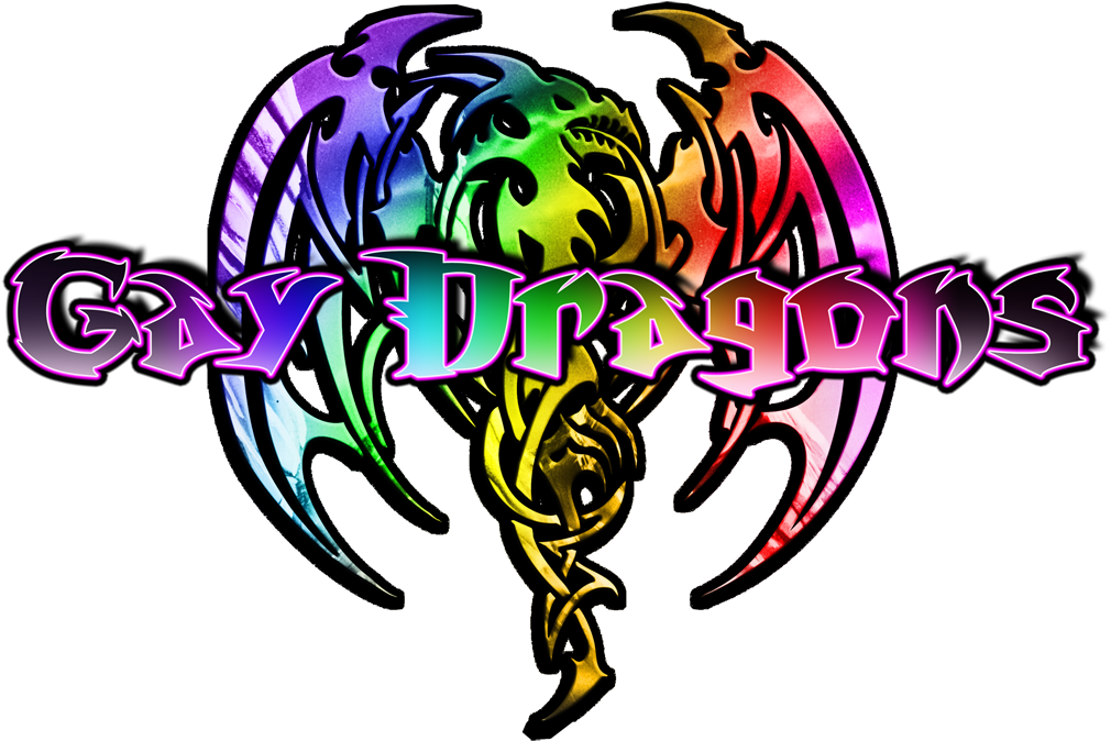 Gay Dragons Logo, Id Size - Dragon Clipart (1032x695), Png Download
