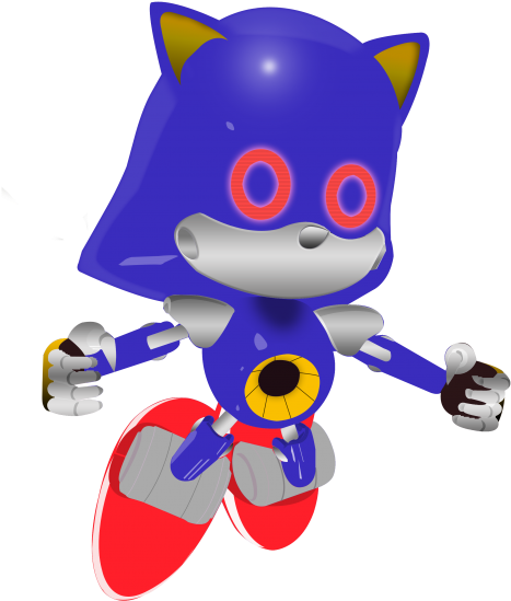 Download Download Png - Sonic Generations Metal Sonic Clipart (513x600), Png Download