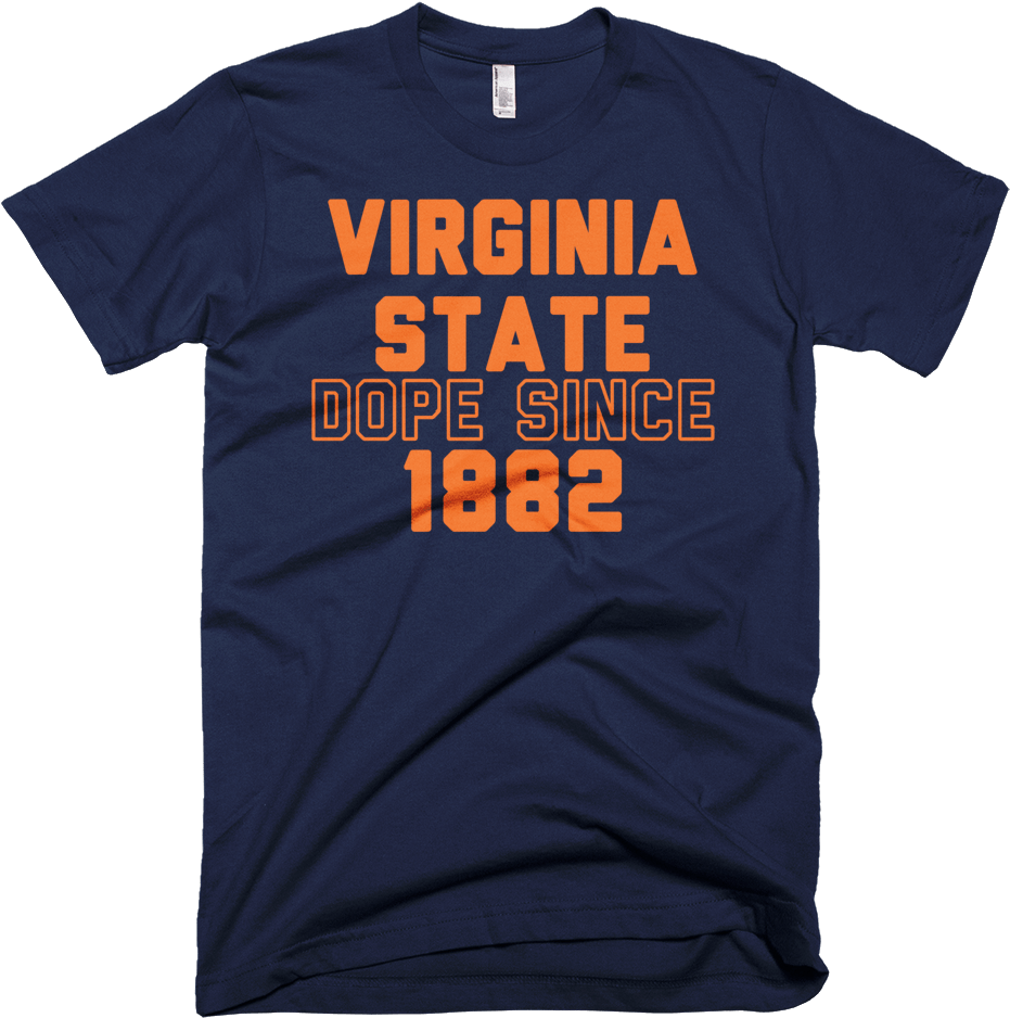 Virginia State Is Dope - Active Shirt Clipart (1000x1000), Png Download