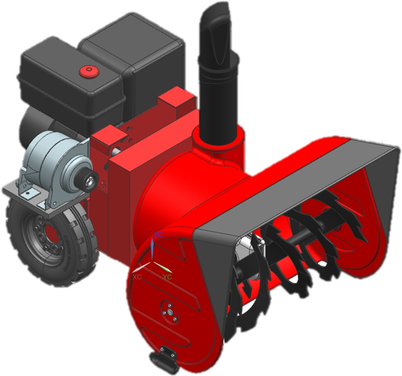 Novel Snow Removal - Engine Clipart (872x799), Png Download
