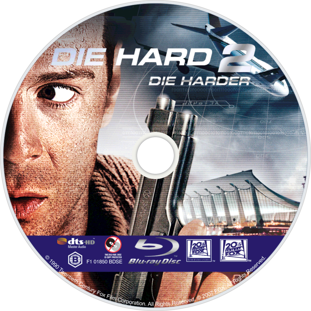 Image Id - - Die Hard 2 Bluray Clipart (1000x1000), Png Download