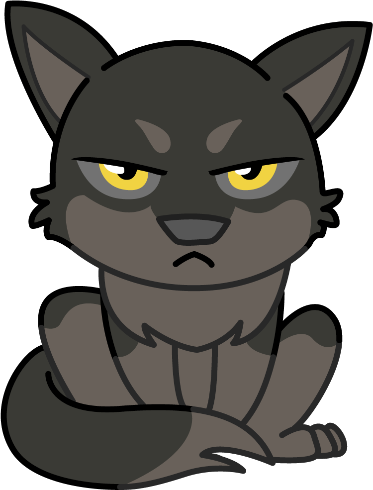 Rori Chibi By Paranoid Android Fur Affinity - Chibi Wolf Png Clipart (750x985), Png Download