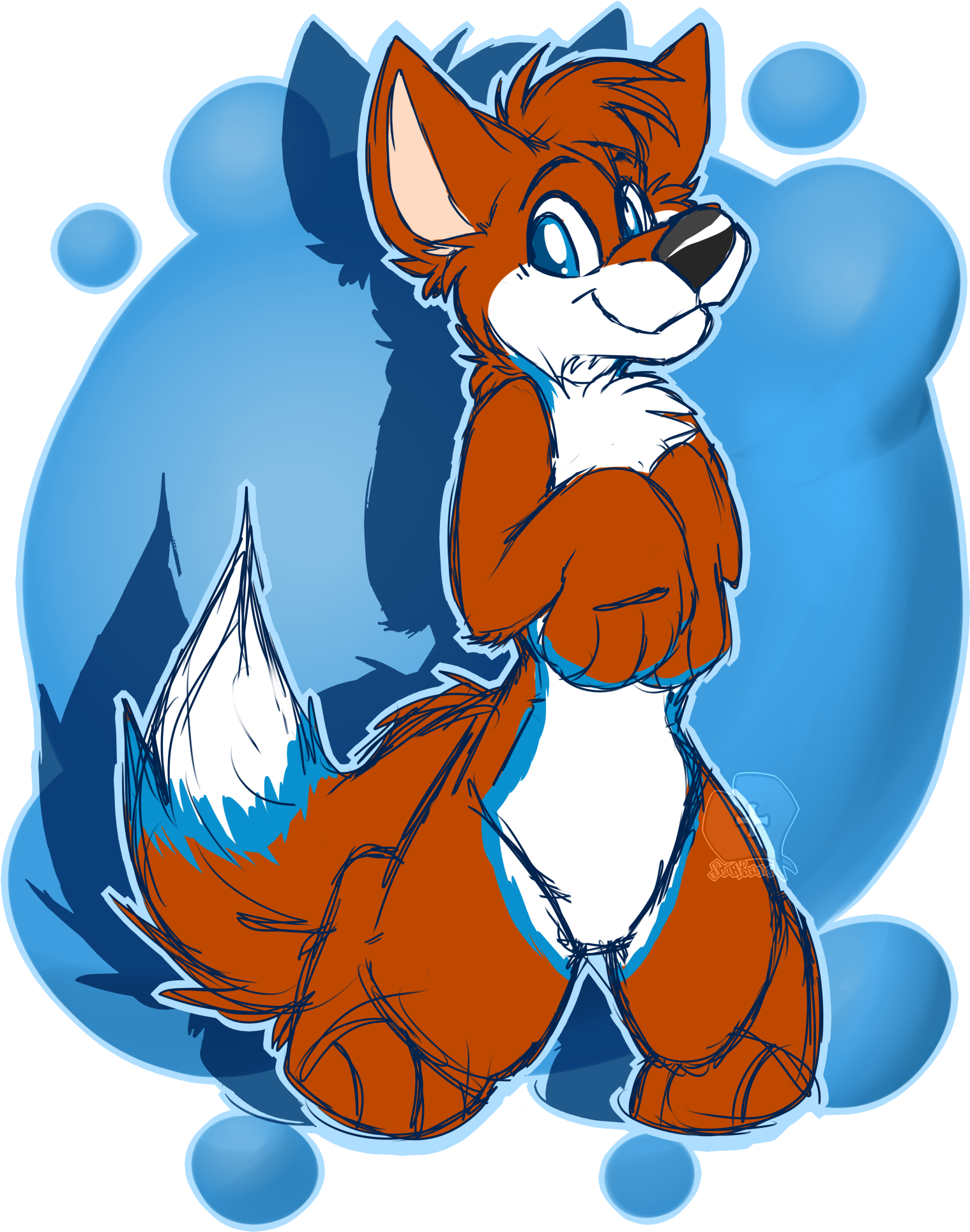 Furaffinity - Http - //www - Furaffinity - Net/user/sockune/ - Cartoon Clipart (1600x2200), Png Download