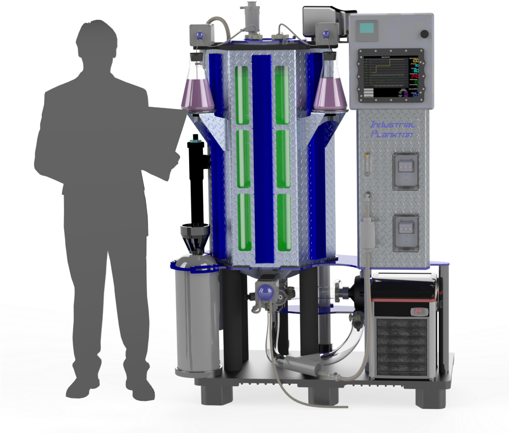 Pbr 100l Research Algae Bioreactor - Robot Clipart (1001x851), Png Download