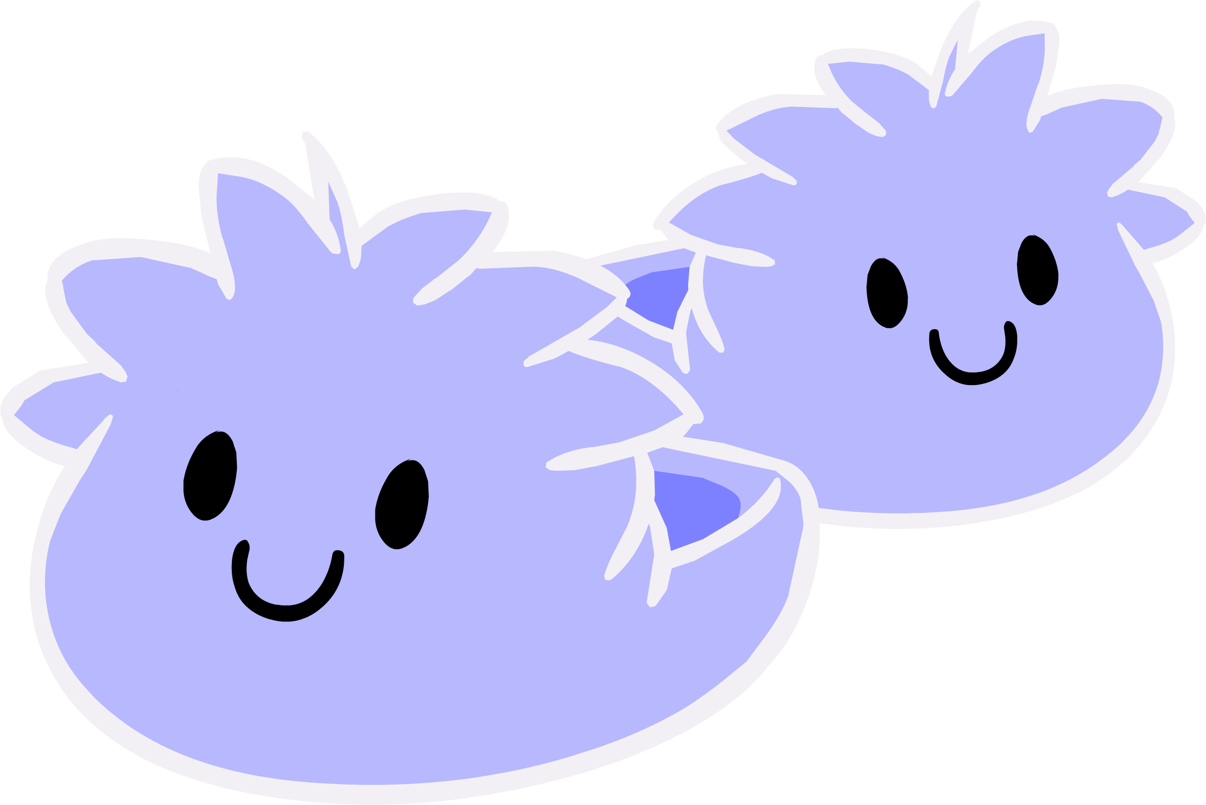 Emoticon Puffle Puffito - Cede Free Penguin Cangurito De Puffle Clipart (2400x1587), Png Download