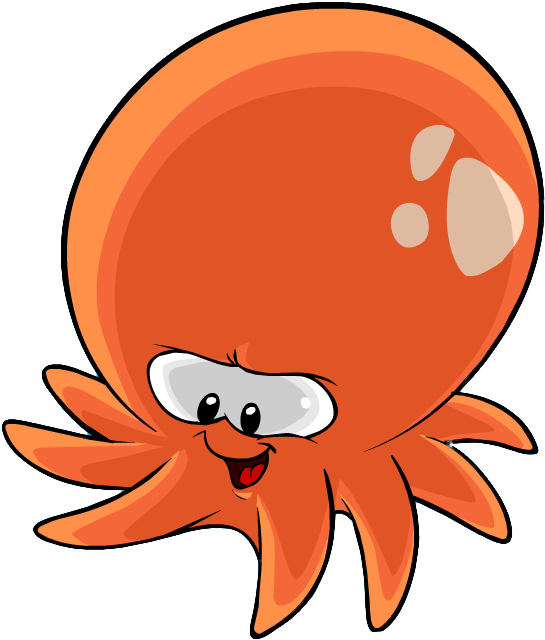 Club Penguin Octopus Puffle , Png Download - Club Penguin Octopus Puffle Clipart (545x640), Png Download