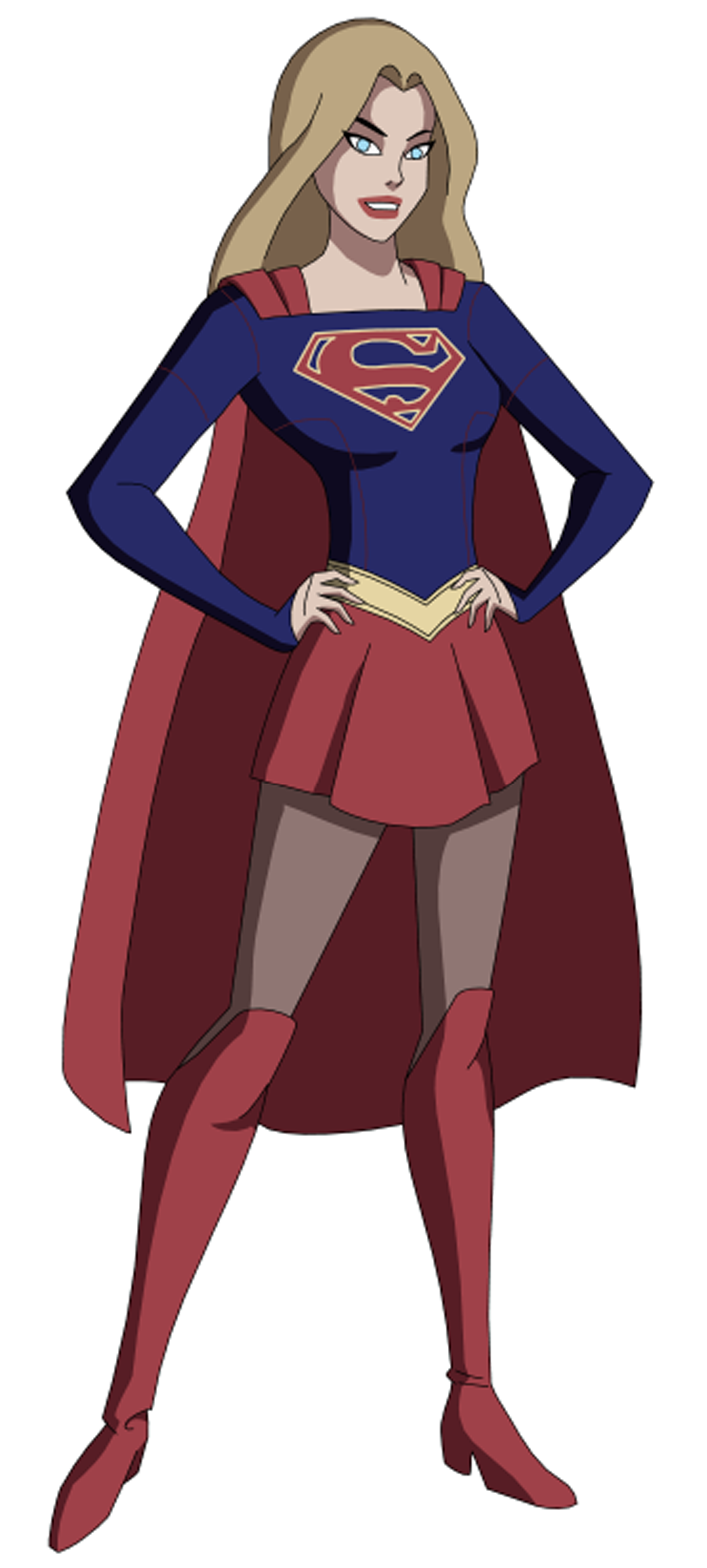 Supergirl Superman, Supergirl 2015, Beyond Good And - Supergirl Liga Da Justiça Clipart (1140x1568), Png Download