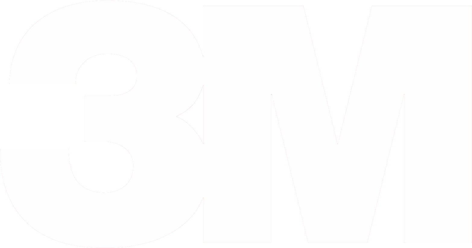 3m White Tranp Clipart (1600x858), Png Download