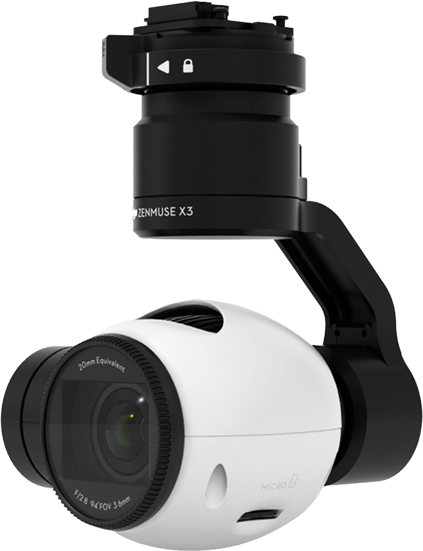 Inspire 1 Camera Unit - Zenmuse X3 Clipart (1600x1200), Png Download
