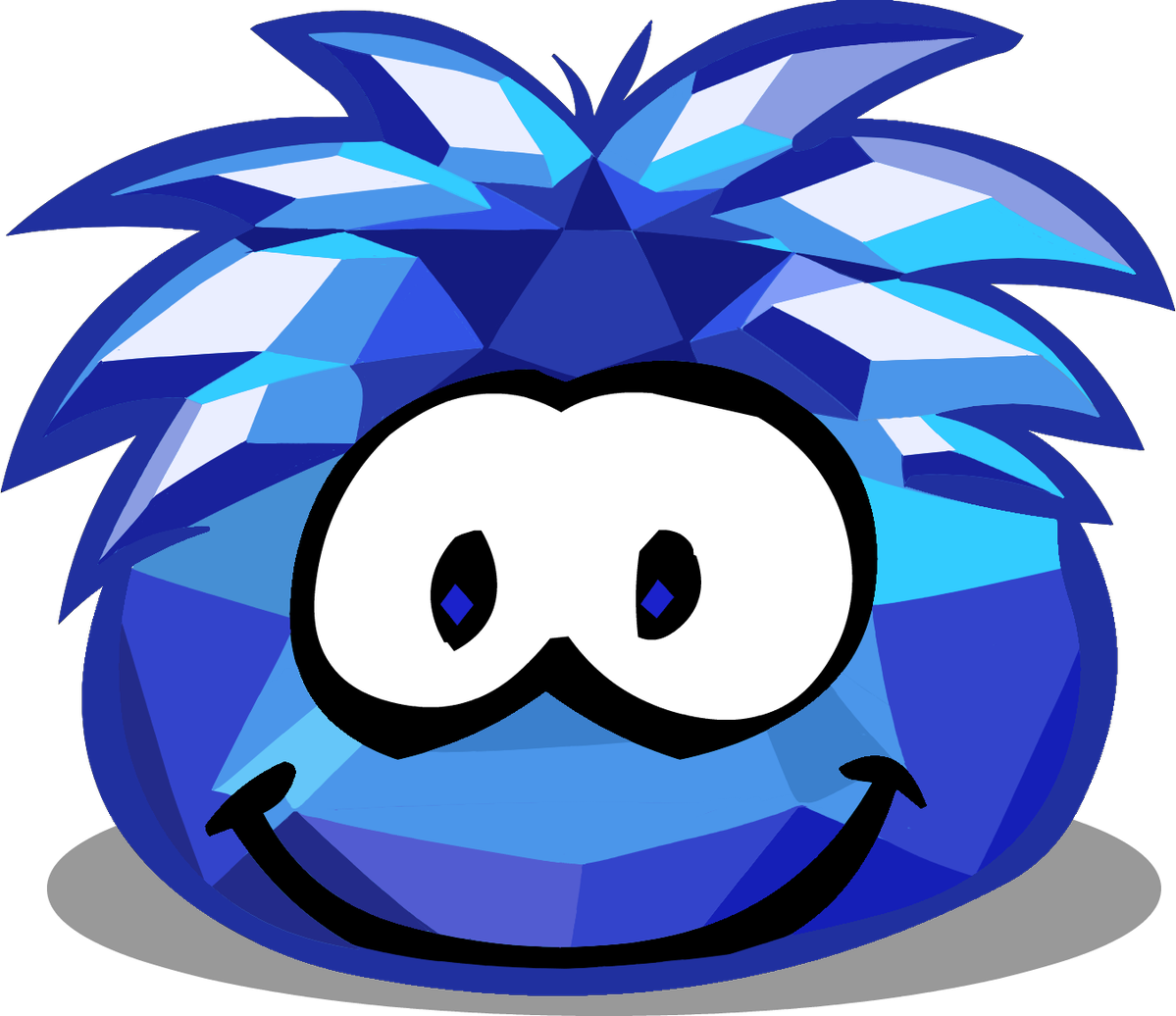 27 Oct - Gray Puffle Club Penguin Rewritten Clipart (1199x1036), Png Download