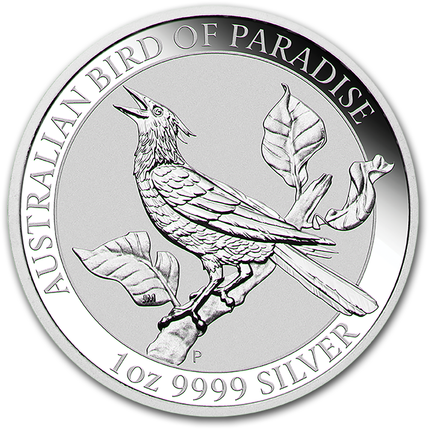 Buy 2019 Australia 1 Oz Silver Bird Of Paradise Manucodia - 10 Oz Silver 2019 Kookaburra Clipart (1500x1500), Png Download