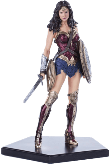 Statues And Figurines - Wonder Woman Ebay 1 10 Clipart (600x600), Png Download