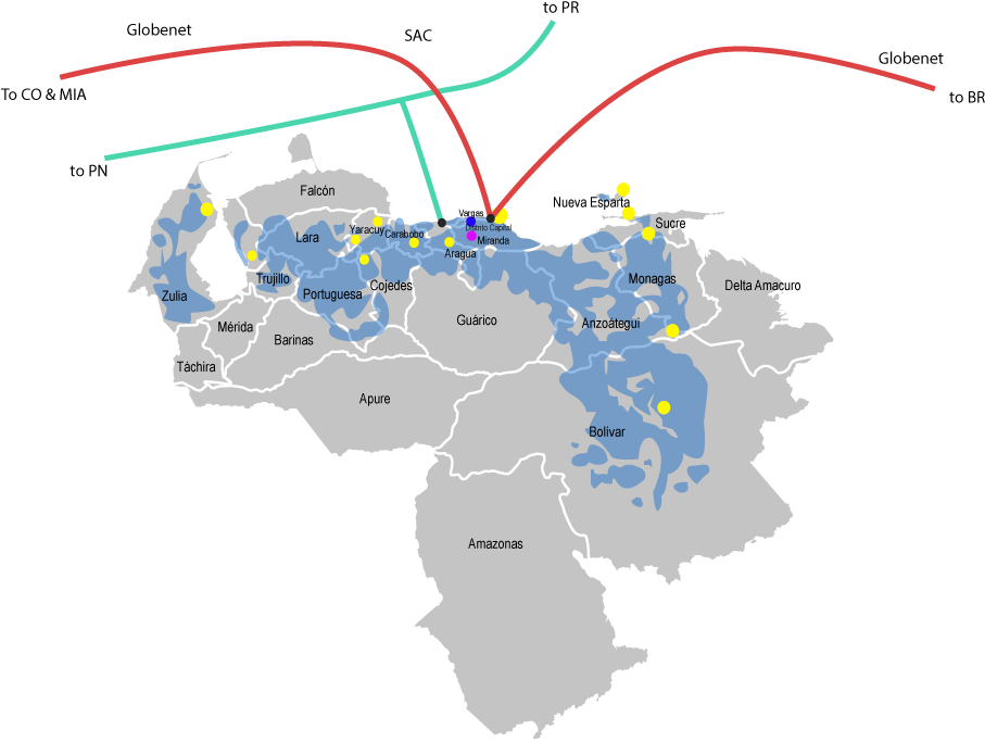 Mapavenezuela - Venezuela Map States Clipart (982x722), Png Download