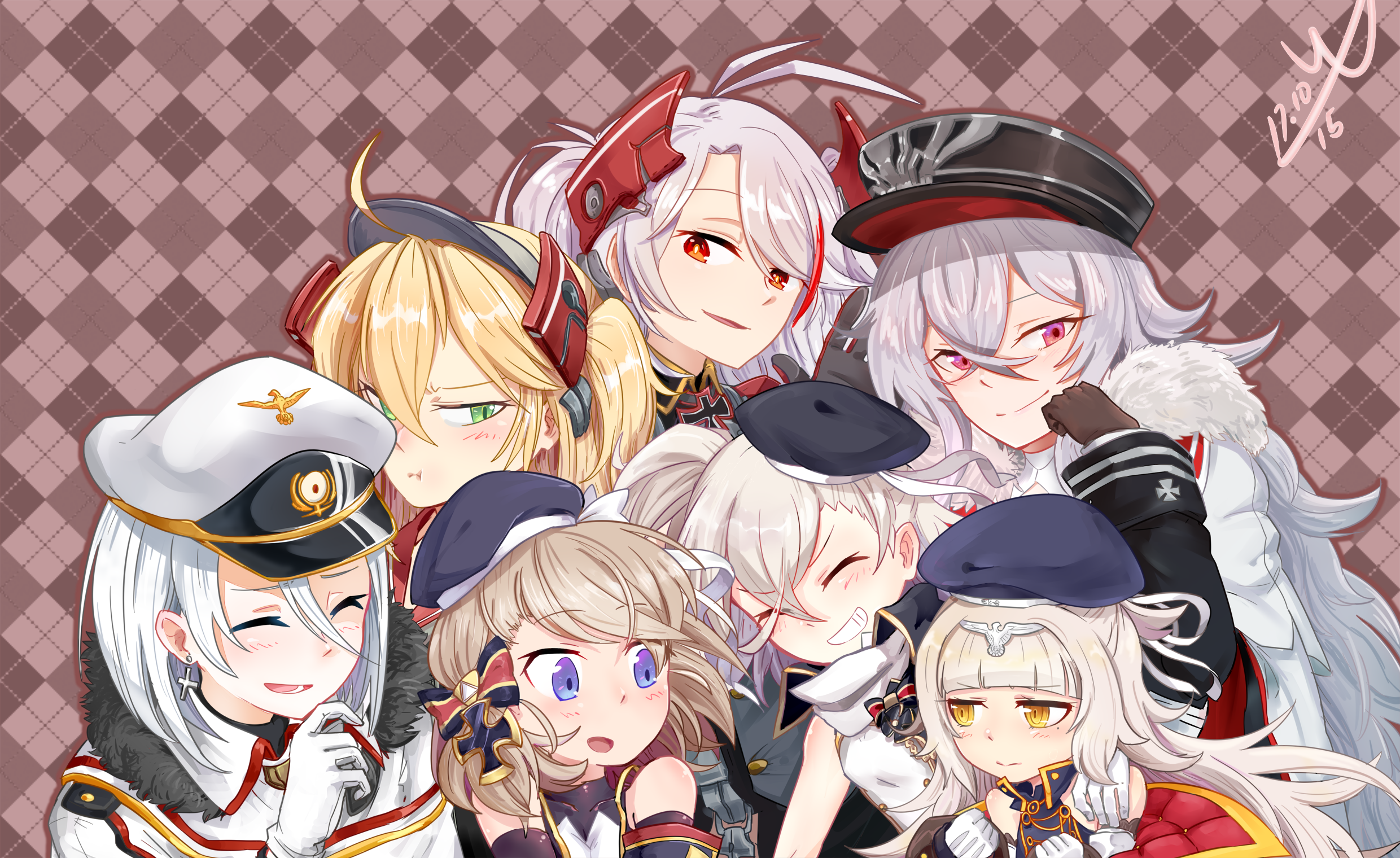 Artironblood - Azur Lane Ironblood Family Clipart (2480x1520), Png Download