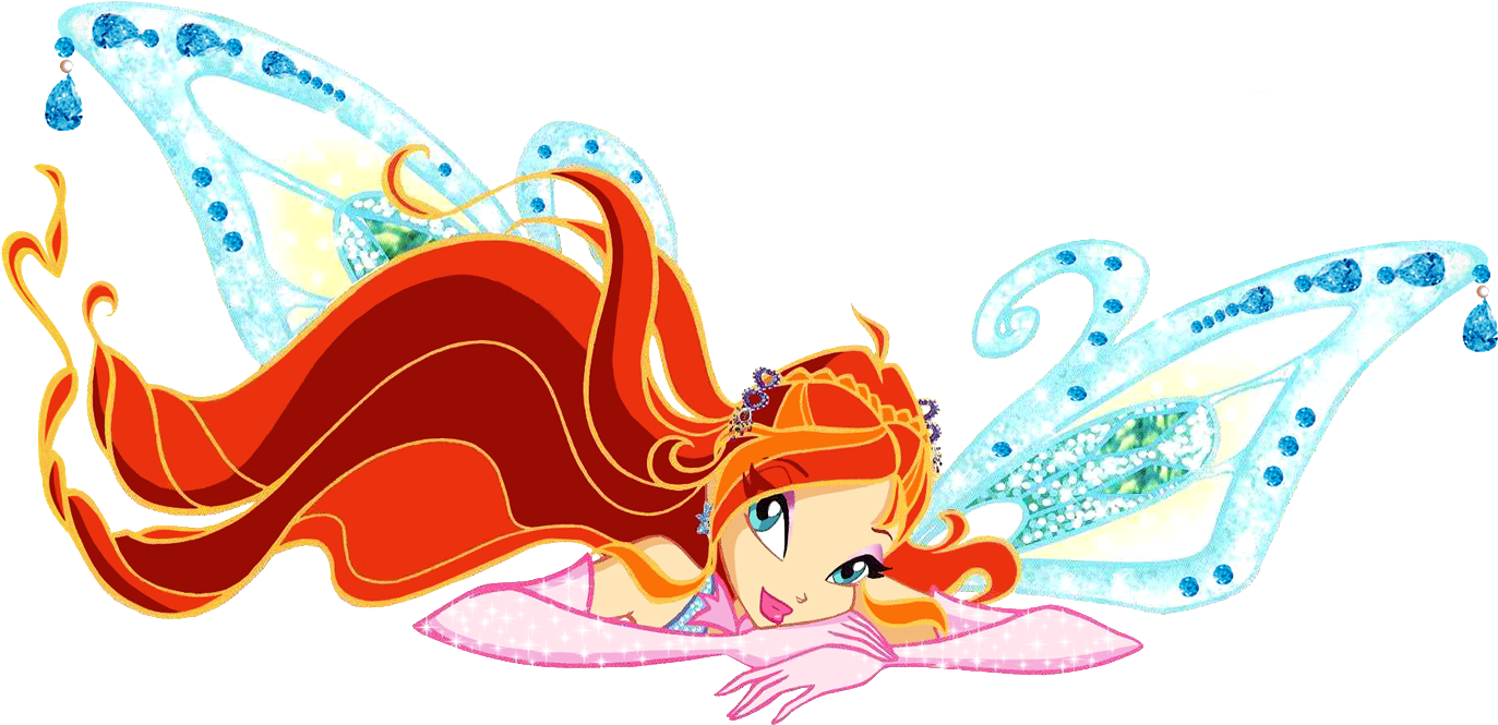 Winx Club[link] - Bloom Winx Enchantix Png Clipart (1400x750), Png Download