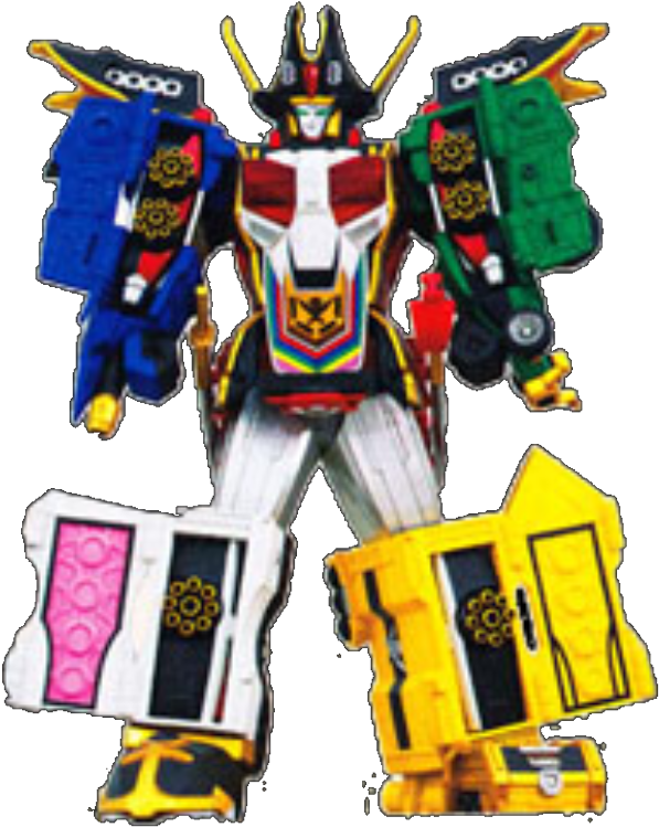 The Legendary Megazord Is A Megazord Formed From The - Power Rangers Super Megaforce Legendary Spd Megazord Clipart (640x763), Png Download