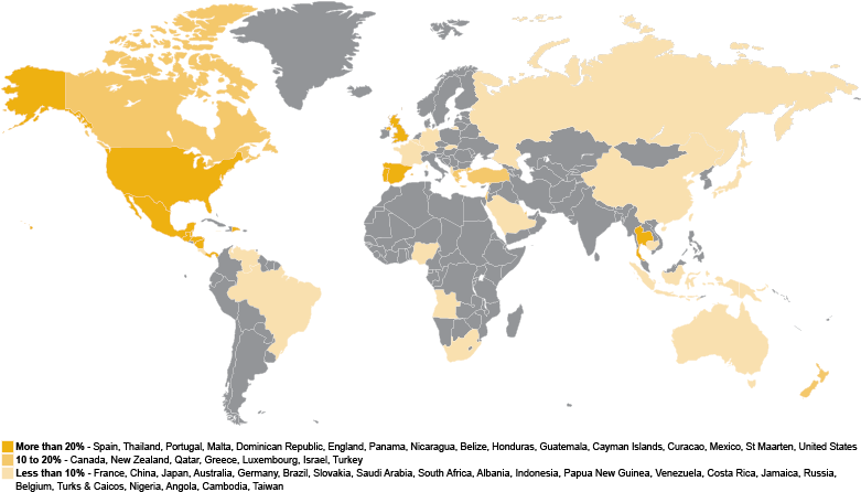 Residential Globalization - Etihad World Map Clipart (780x459), Png Download