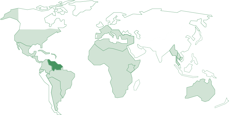 Selecciona Una Región En El Mapa Para Conocer Su Contacto - World Map Clipart (870x425), Png Download