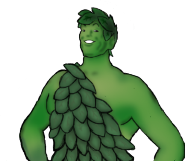 Jolly Green Giant By - Jolly Green Giant Drawing Clipart (800x600), Png Download