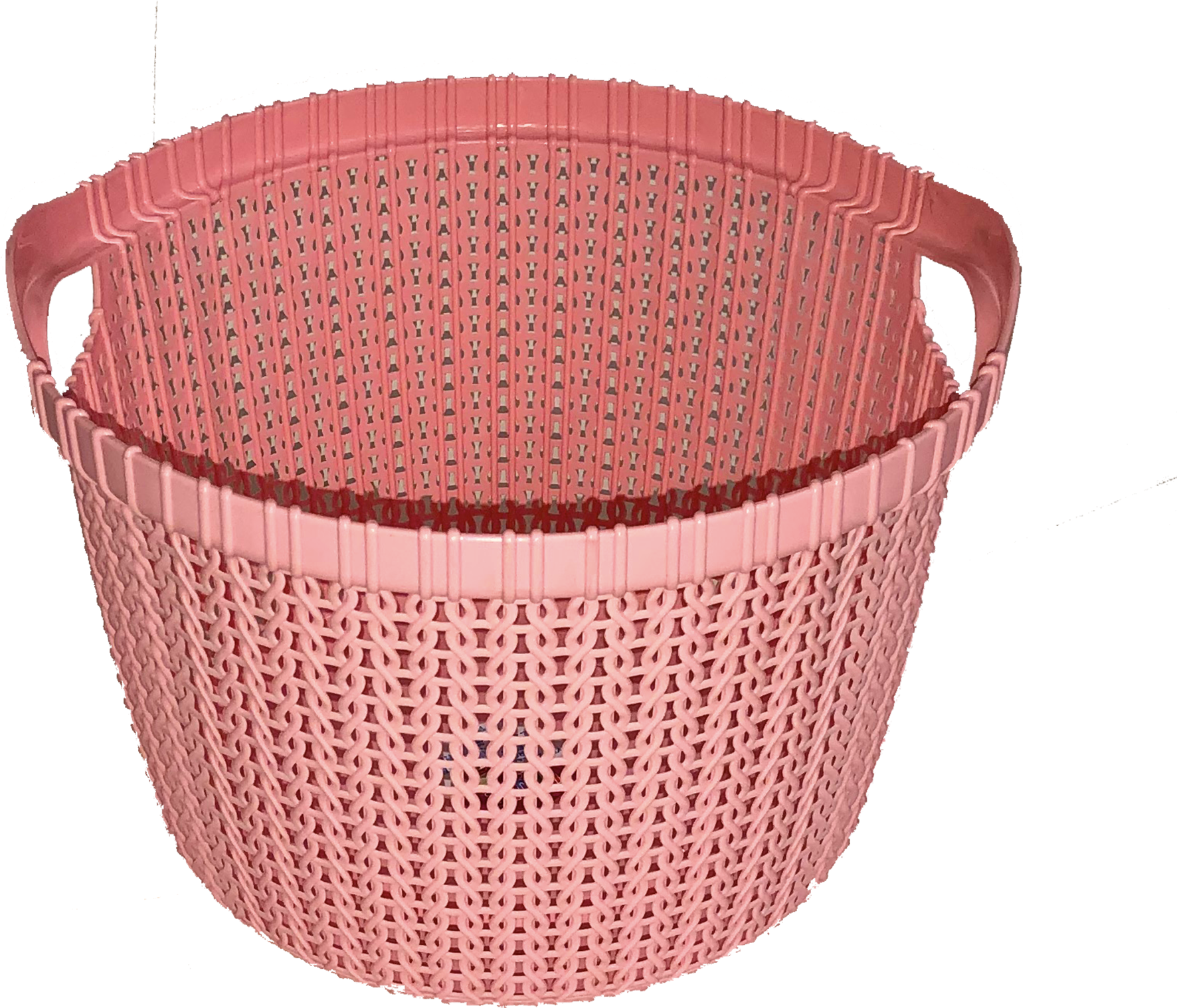 Product 5bfce393ee995 13lt Yuvarlak Orgu Sepet - Laundry Basket Clipart (1969x1718), Png Download