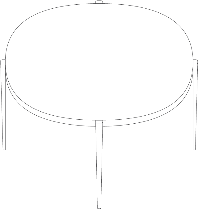Round Coffee Table - Coffee Table Clipart (800x800), Png Download